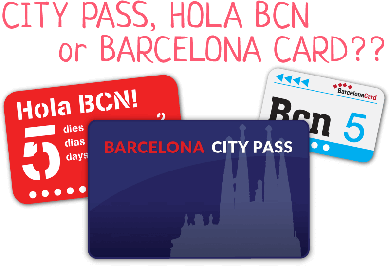 Barcelona-passes - Barcellona Card (833x556), Png Download
