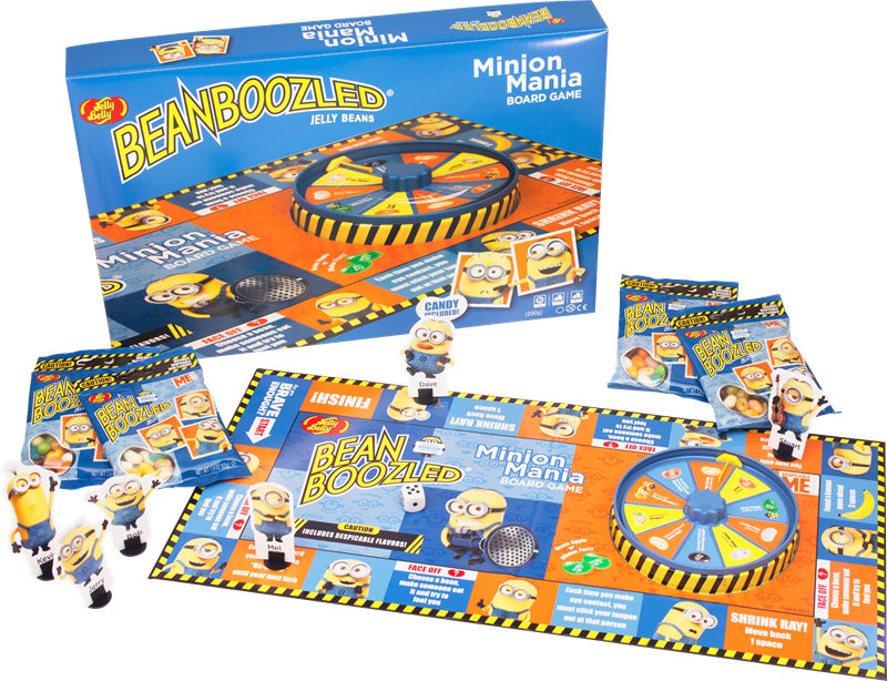 Jelly Belly Bean Boozled Minion Mania Board Game - Jelly Belly Bean Boozled Minions 45g (800x614), Png Download