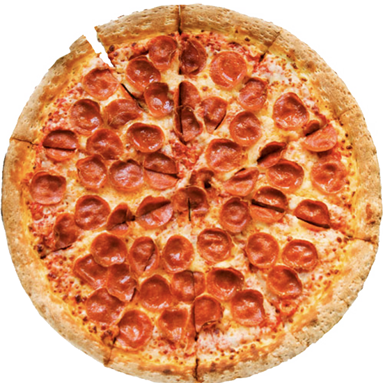 Pizza - Papa John's Pizza Top View (550x550), Png Download