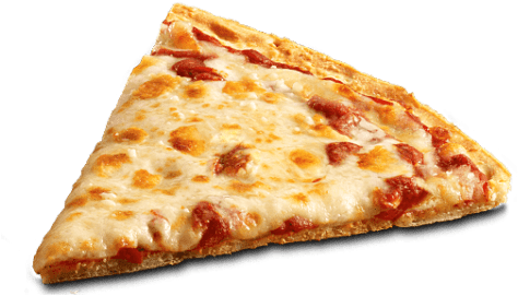 Cheese Pizza 1 Slice - Extra Cheese Pizza Slice (500x500), Png Download