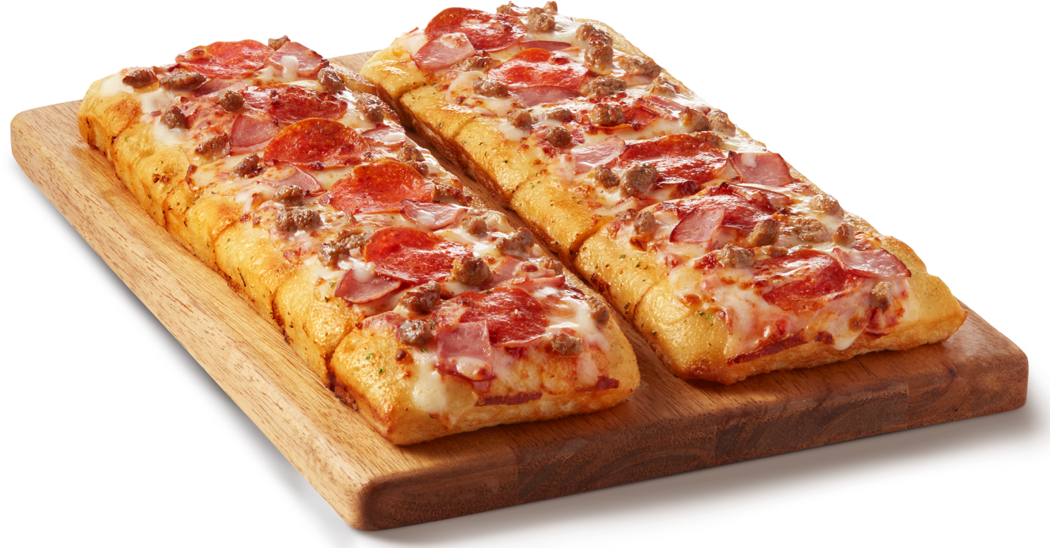 Deep Dish Pizza With Pepperoni, Ham, Beef And Sausage - Cici's Deep Dish (1538x776), Png Download