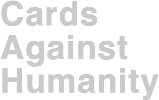 Logo Cah - Cards Against Humanity Logo Png (500x300), Png Download