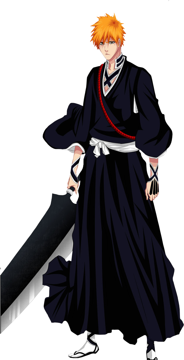 Ichigo Png Hd - Ichigo Kurosaki Png (655x1232), Png Download