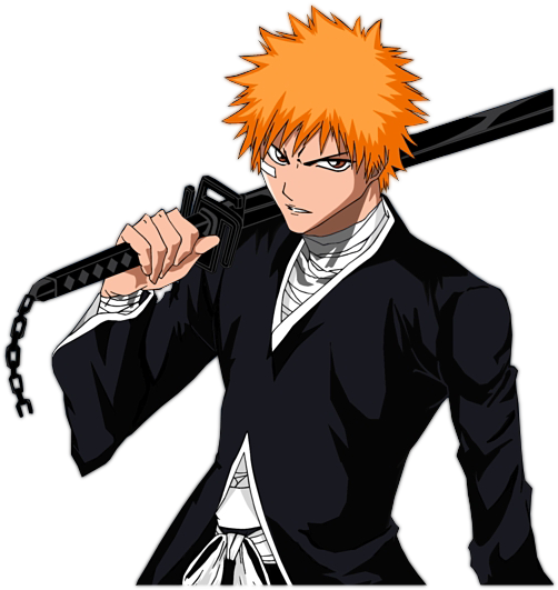 Ichigo - Bleach Ichigo Hd Render (540x545), Png Download
