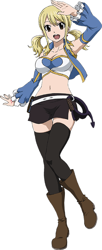 Lucy Heartfilia - Lucy Heartfilia Full Body (327x800), Png Download