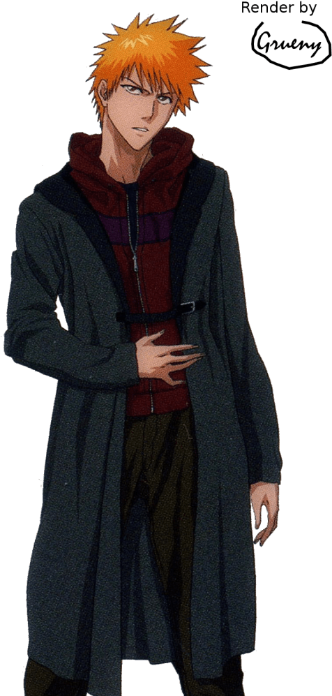 Ichigo Kurosaki Render (560x1024), Png Download