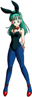 Vegeta And Bulma, Dbz, Goku, Video Game Art, Dragon - Bulma Coelhinha (340x453), Png Download