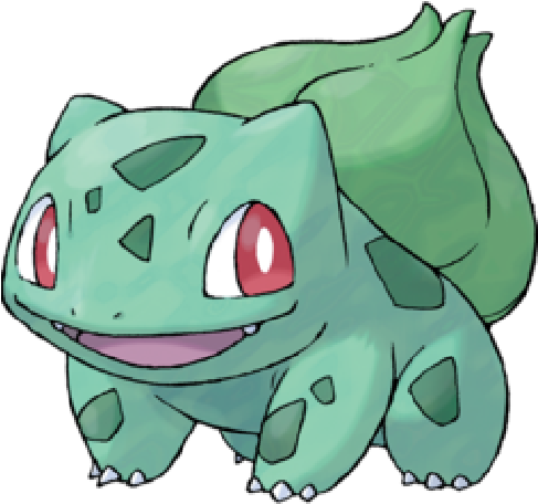 Heck Its Fr/lg Artwork Is - Pokemon Bulbasaur (600x600), Png Download