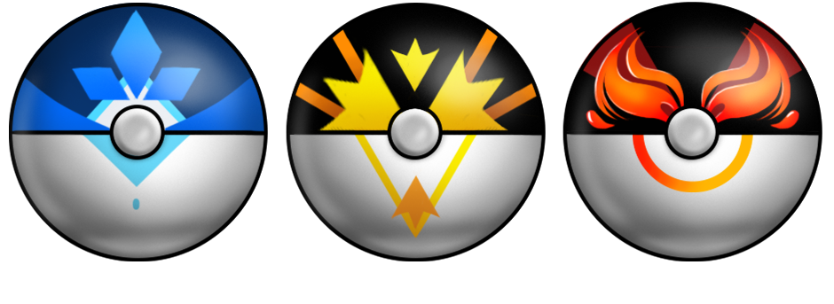 I Started Out With Team Instinct For No Simpler Reasons - Pokémon Go (1034x392), Png Download