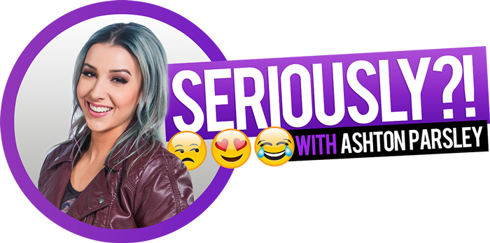 Seriously With Ashton Parsley - Ashton Parsley (700x348), Png Download