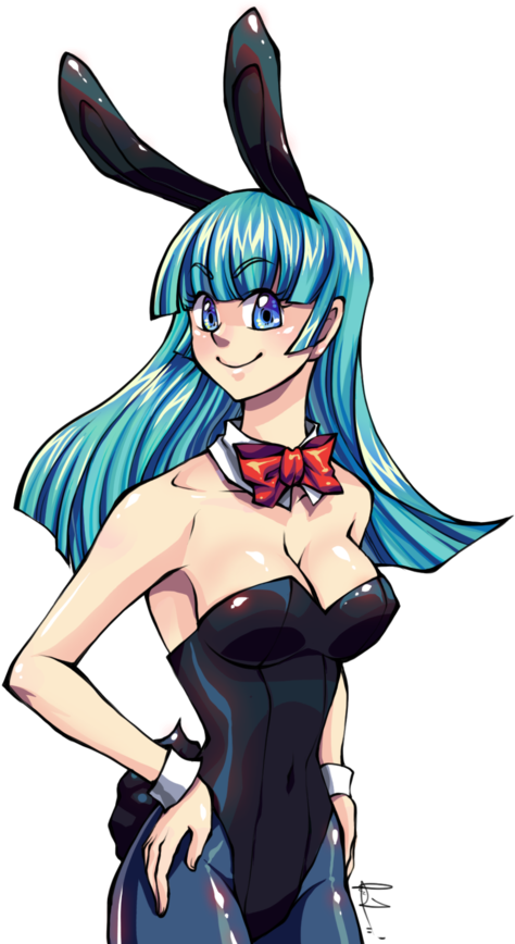 294kib, 600x875, Bulma Bunny By Shikami-d3fjufx - Sexy Dragon Ball Bulma (600x875), Png Download