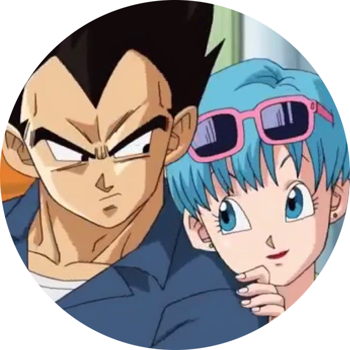 Vegetabulma - Vegeta San And Bulma (691x691), Png Download