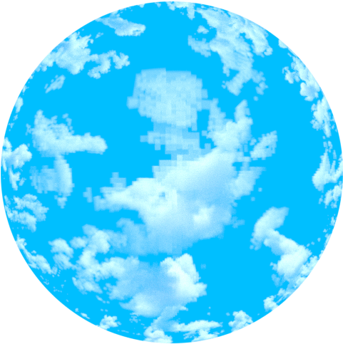 Cloud Field With Average Liquid Water - Circle (480x640), Png Download