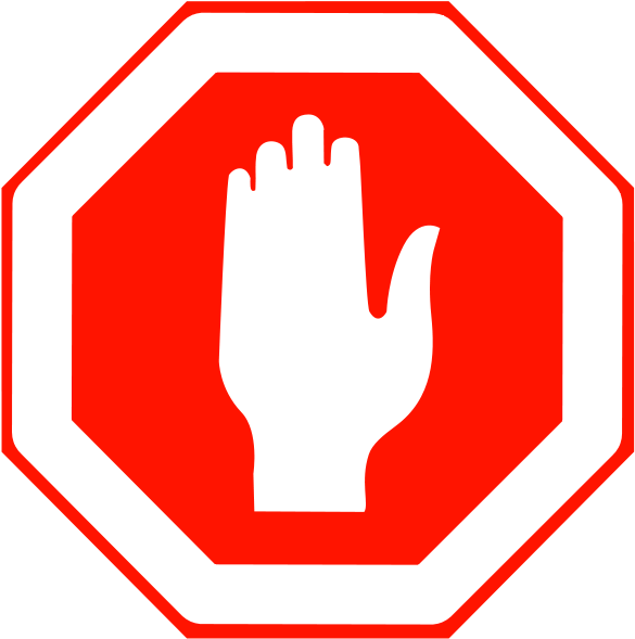 Free Stop Sign Clip Art Clipartfest - Free Clipart Stop (597x600), Png Download