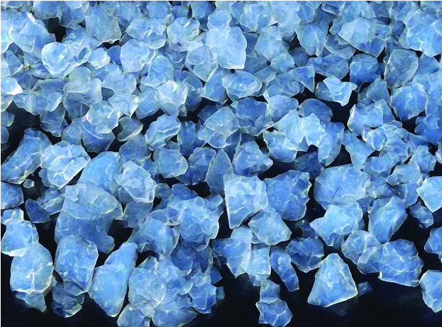 Sem Structure Of Silica Aerogels (809x460), Png Download