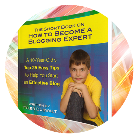 10 Year Old Tyler Duswalt, Blogging Expert - Short Book On How To Become (474x474), Png Download