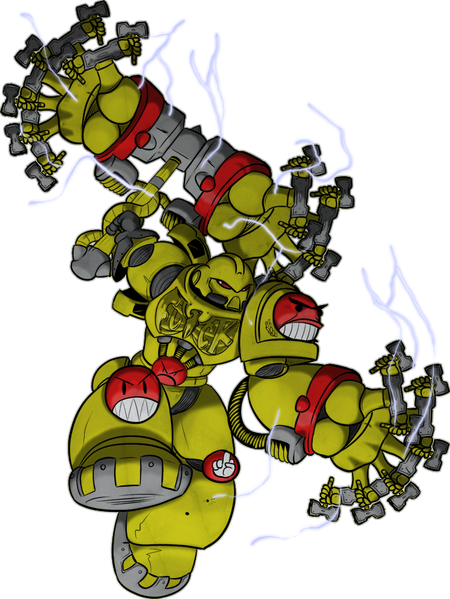 Sister Motherfucking Carmine, The Angry Marine, Wearing - Warhammer 40k Angry Marines Memes (642x854), Png Download
