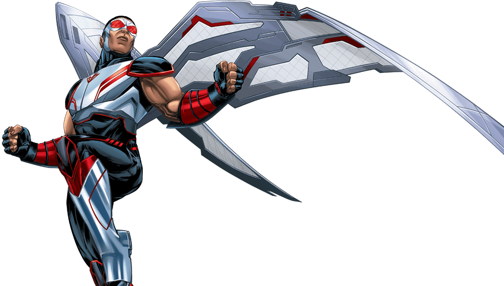 Avenger Drawing Falcon - Avengers Assemble Season 4 Falcon (1016x577), Png Download