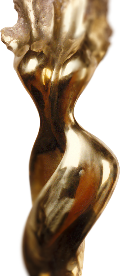 Bronze Sculpture (541x1080), Png Download