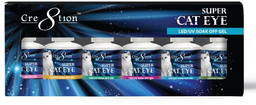 Rectangular Cardboard Boxes Mockup - Gel Polish Cre8tion Cat Eyes (540x540), Png Download