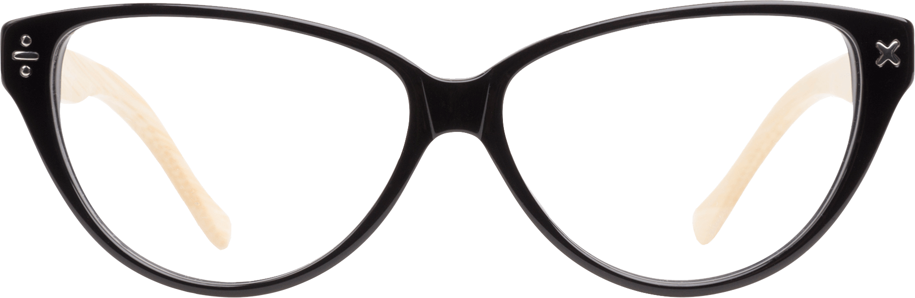 Cateye - Cat Eye Glasses Png (1823x594), Png Download