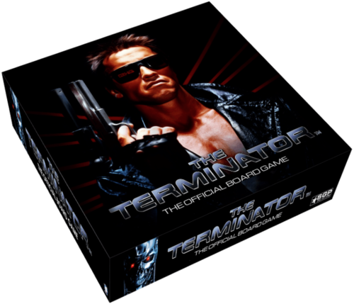 The Terminator Board Game Launches On Kickstarter - Arnold Schwarzenegger Terminator (500x429), Png Download