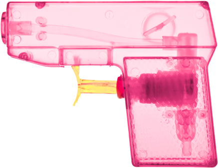 This A Sooo Chic Gun - Aesthetic Water Gun (500x500), Png Download