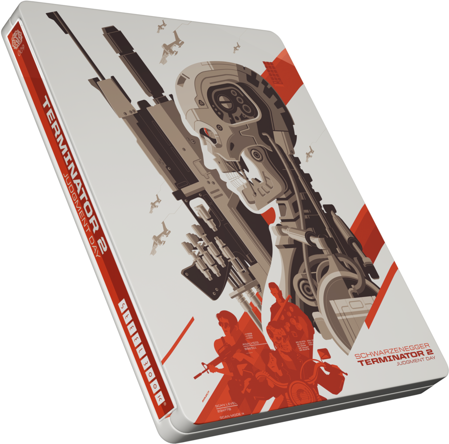 It's Hard To Think Of A More Perfect Film To Release - Terminator 2 Judgement Day Mondo Steelbook (1024x1024), Png Download