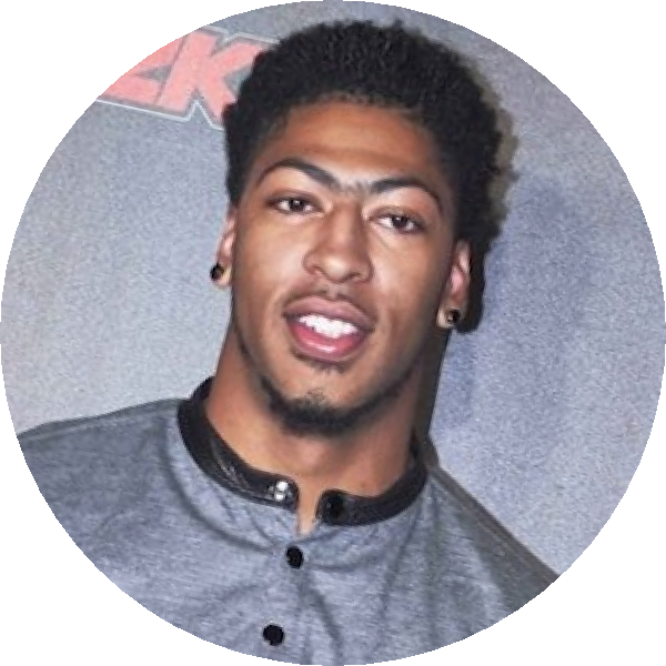 Anthonydavis - Jheri Curl (600x600), Png Download
