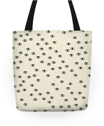 Cat Eye Pattern Pillow Tote - Pillow (484x484), Png Download