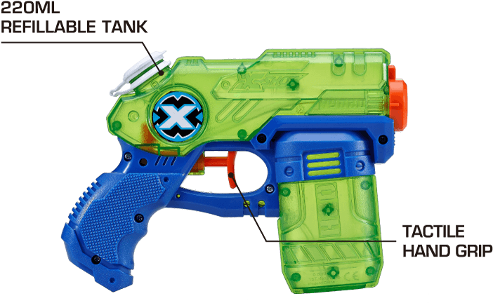 X-shot Bubble Ball - X Shot Water Guns (720x434), Png Download