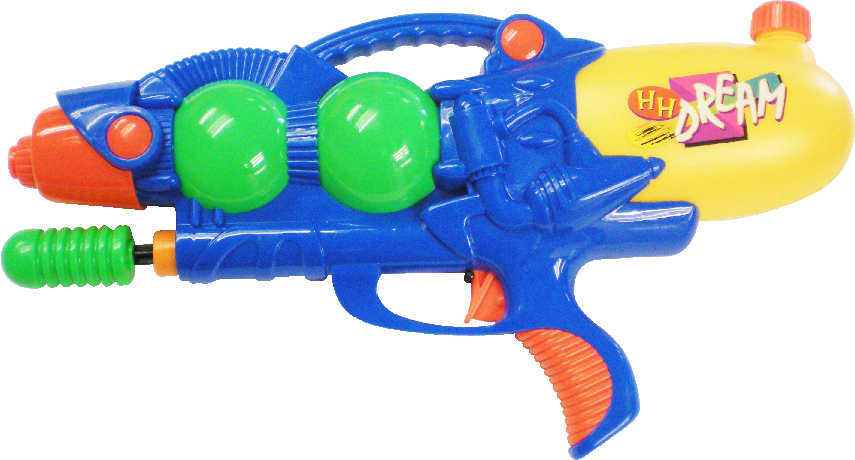 Super Shooter Water Gun 1009 - Idena 7781009 Water Pistol 46 Cm With Pump Function (3016x1764), Png Download
