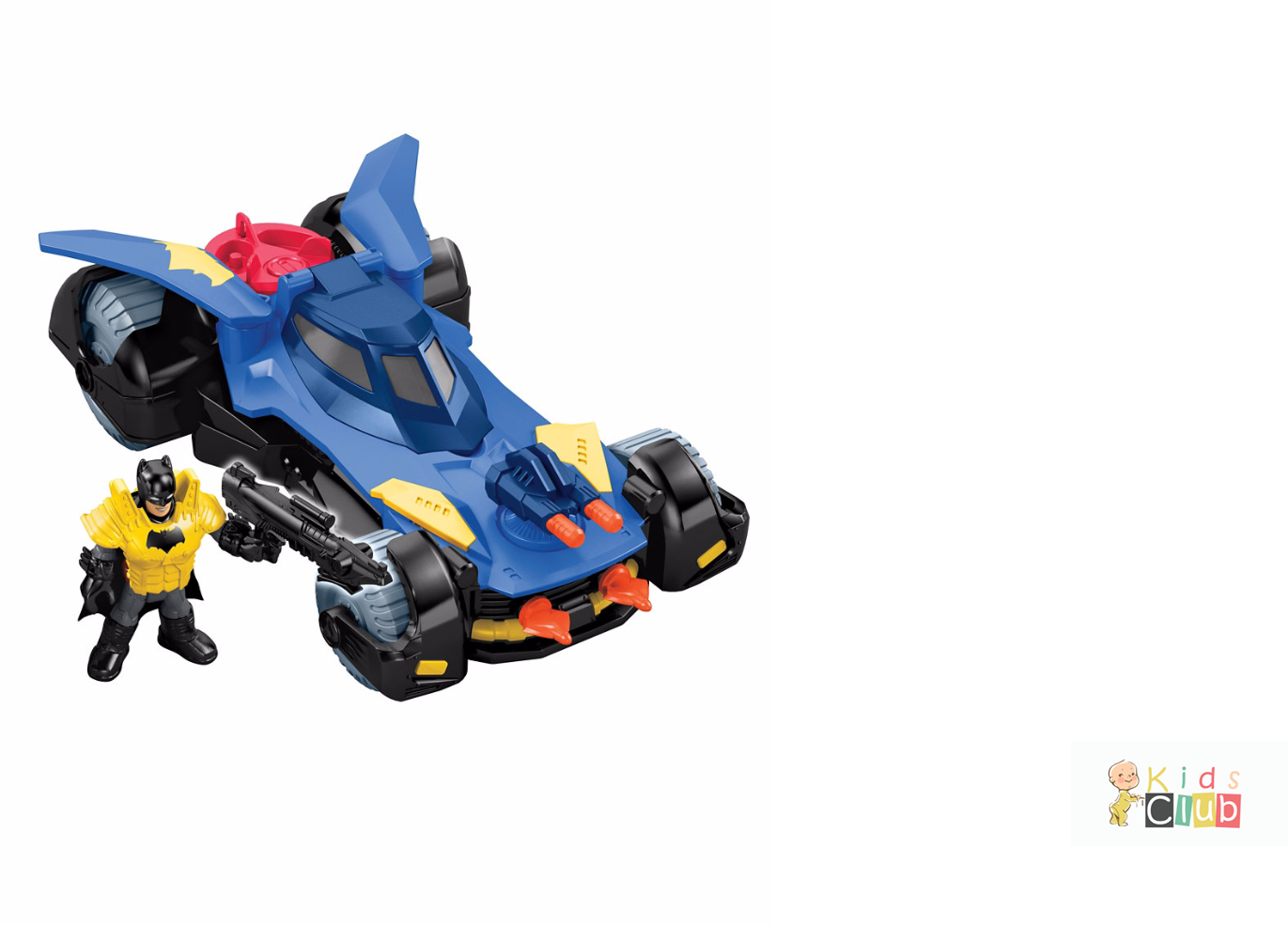 Fisher-price Imaginext Dc Super Friends Batmobile (1920x984), Png Download