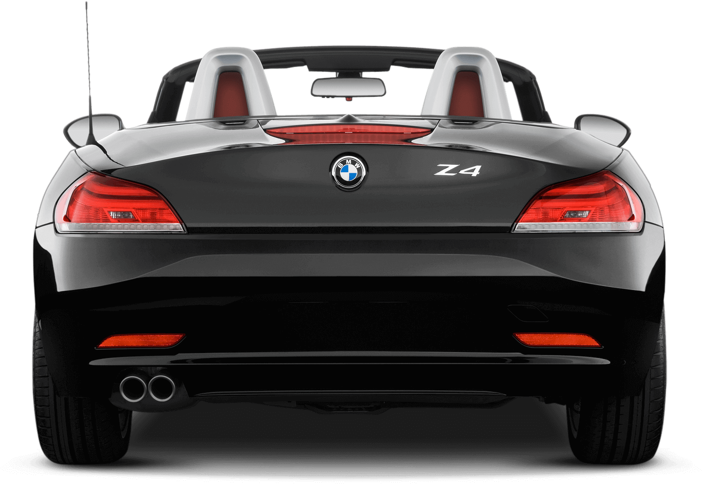 The New 2019-2020 Bmw Batmobile Z4 Roadster Rear View - Bmw Z4 Rear View (1542x1024), Png Download