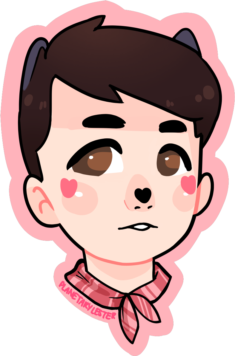 Dan And Phil Art - Dan Howell (1280x1280), Png Download