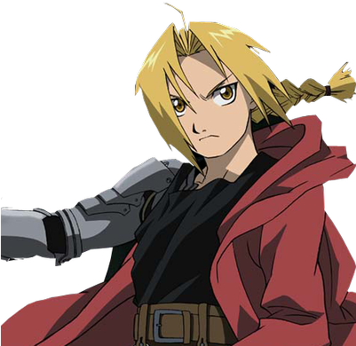 Edward Elric - Full Metal Alchemist (400x400), Png Download