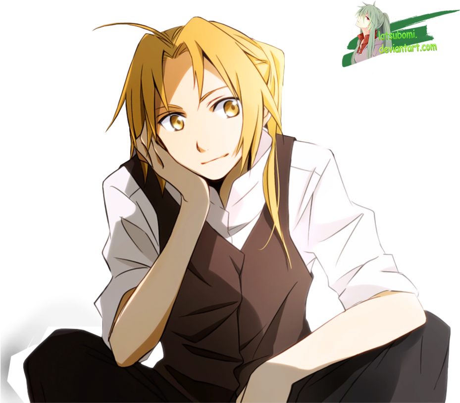 Edward Elric Riza Alphonse - Edward Elric Fullmetal Alchemist (939x850), Png Download