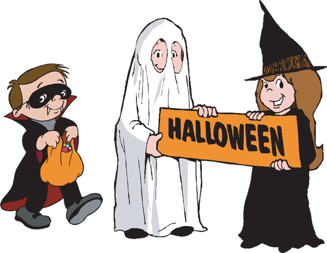 About A Year Ago - Trick Or Treater Clipart (640x496), Png Download