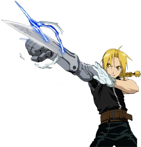 The Fullmetal Alchemist - Renders Fullmetal Alchemist Edward (475x490), Png Download
