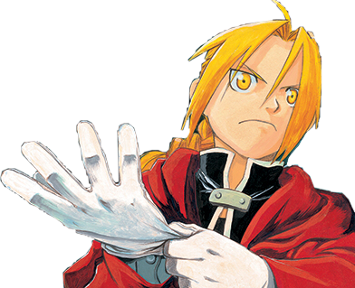 Edward Elric Ed Fullmetalalchemist Freetoedit - Fullmetal Alchemist Manga Volume (392x319), Png Download