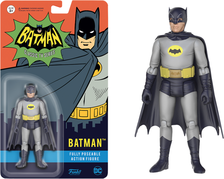 1966 Batman - Funko 1966 Batman Action Figures (768x613), Png Download
