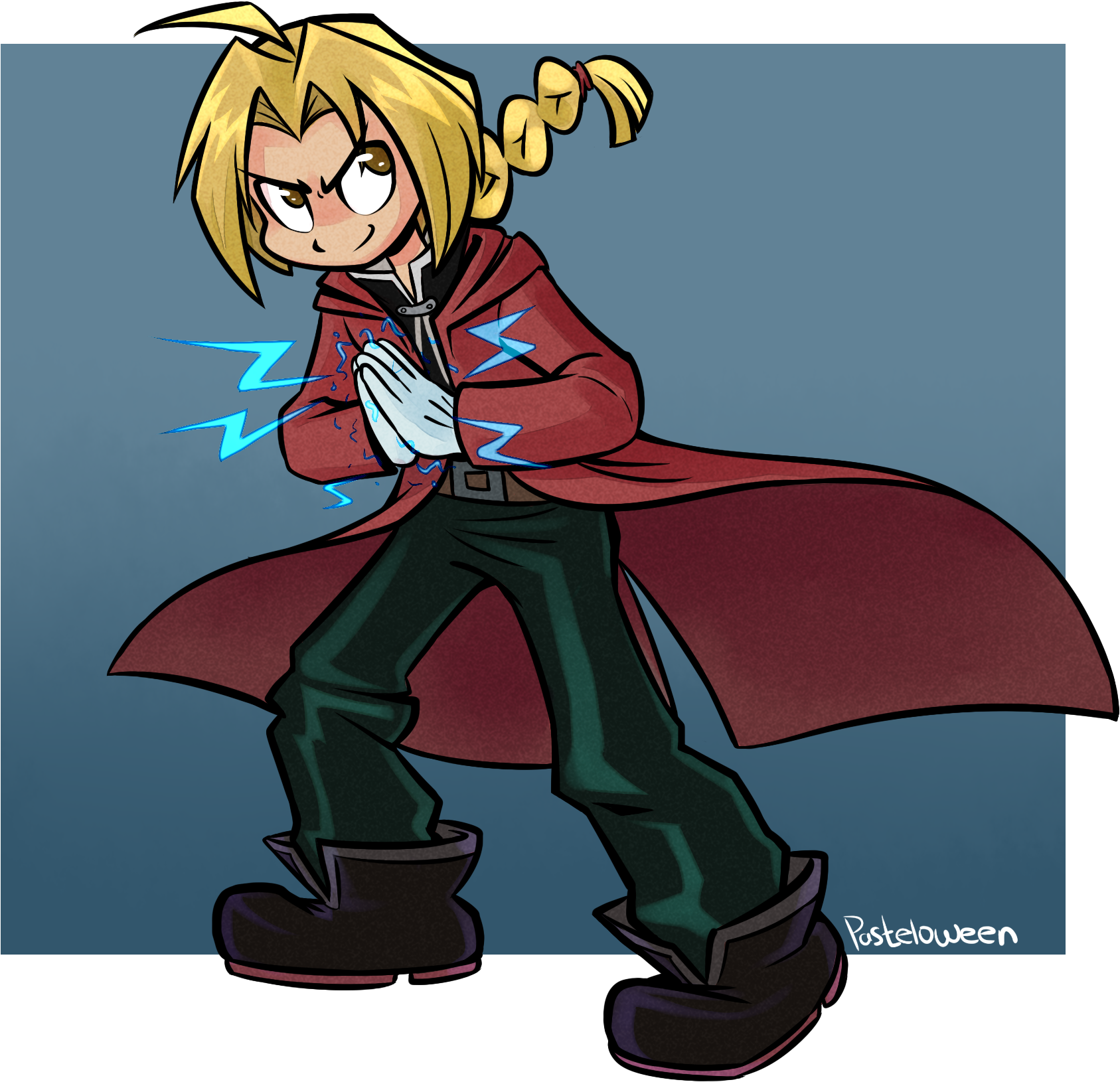 Author Comments - Edward Elric (2360x1812), Png Download