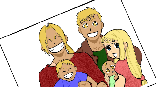 A Fullmetal Alchemist Manga & Brotherhood Side Blog - Cartoon (640x360), Png Download