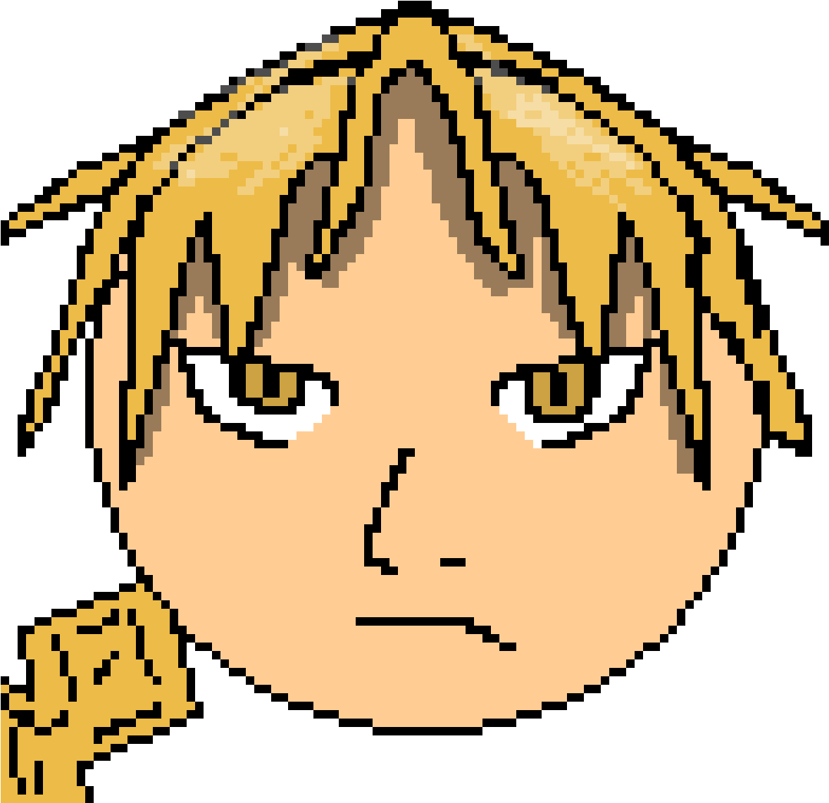 Edward Elric - Pixel (1200x1200), Png Download