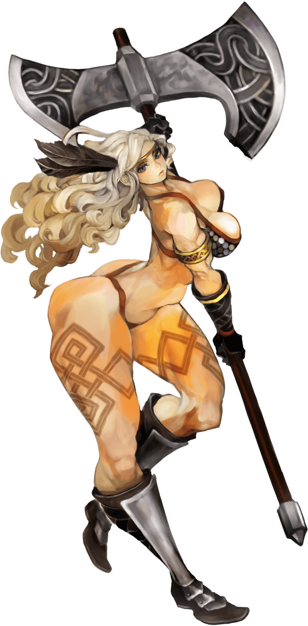 Amazon - Ps Vita Dragon's Crown Characters (1027x2087), Png Download