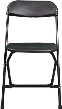Folding Chair - Black Folding Chair Png (500x500), Png Download