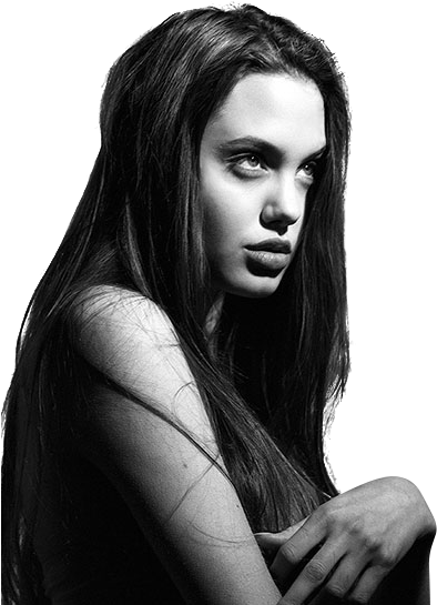 Angelina Jolie - Photo Shoot (400x590), Png Download