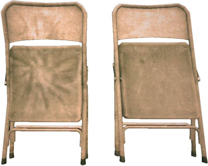 Dead Rising Folding Chairs Damaged And Undamaged 2 - Dead Rising (730x571), Png Download