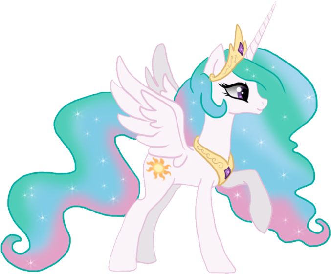 Princess Celestia Transparent Png - Princess Celestia (700x603), Png Download