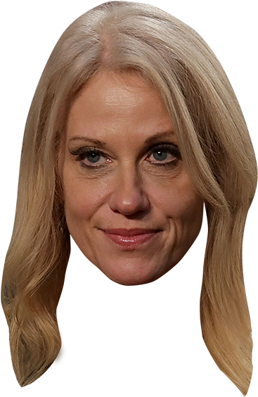 Sean Spicer Kellyanne Conway - Kellyanne Conway Head Png (400x575), Png Download